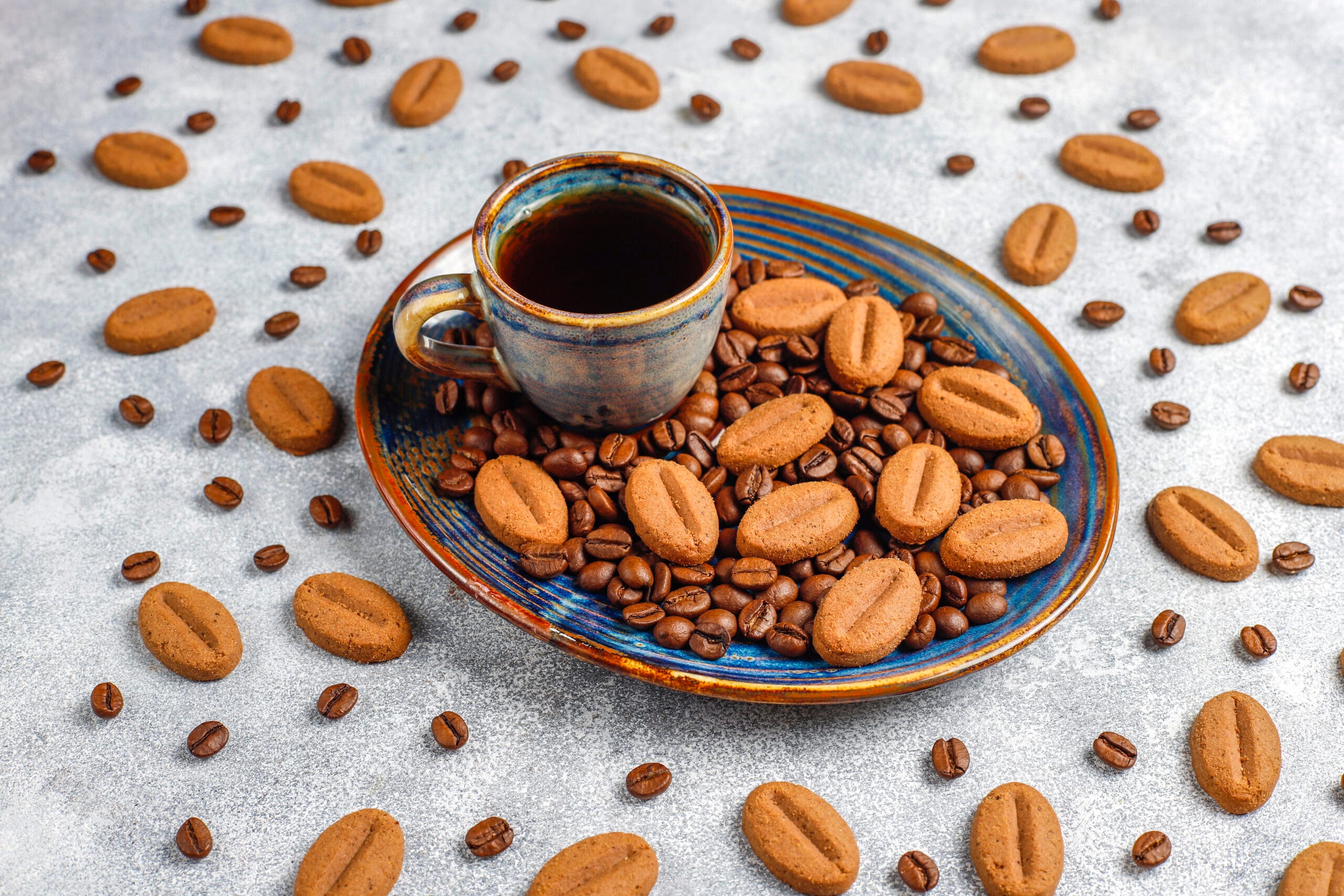 la découverte du café noisette