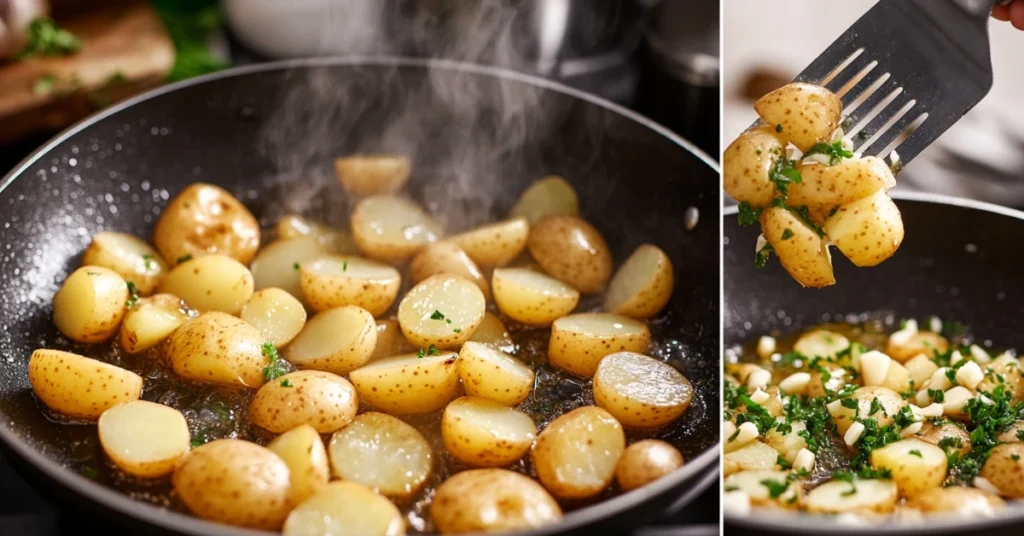 Recette pomme de terre grenaille rissolée