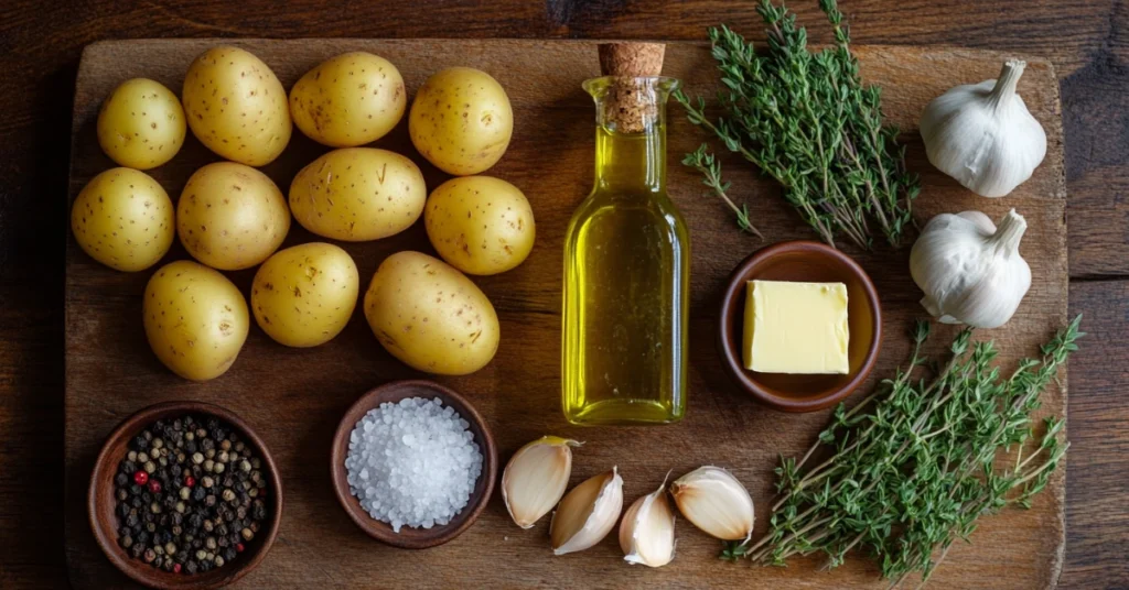 Recette pomme de terre grenaille rissolée